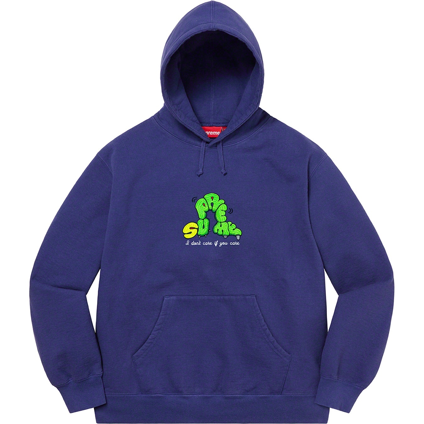 Don't Care Hooded Sweatshirt view 3